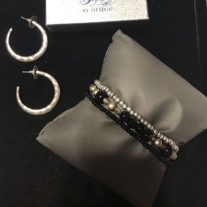 Premier bracelet & earrings